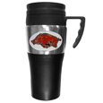Arkansas Razorbacks Steel Travel Mug w/Handle